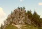 Krzesanica szlaki: Krzesanica - Ciemniak - szlak czerwony.  Ta skałka PIEC się nazywa. Tu zaczynam moją fotorelację z wycieczki na Czerwone Wierchy, przedłużonej aż na Kasprowy Wierch. . Autor: Joanna Klima.