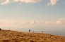 Ciemniak - Krzesanica - szlak czerwony. Na horyzoncie - od lewej - Pilsko, Babia Góra i Polica Autor: Joanna Klima