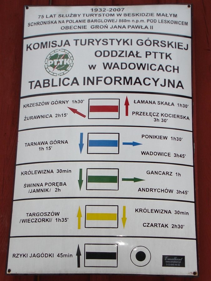 Schronisko PTTK na Leskowcu / Groń Jana Pawła II