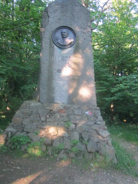 Kobylica - pomnik J.Eichendorffa