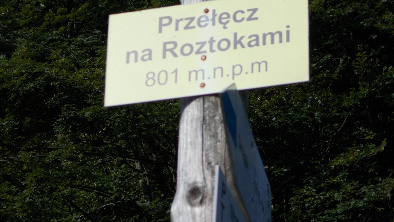 Przełęcz nad Roztokami