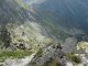 Świnica - Świnicka Przełęcz  - szlak czerwony. szlak zejsciowy ze szczytu w kierunku przeleczy Autor: slowinska irena