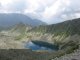 Hala Gąsienicowa szlaki: Zawrat - Kozia Dolinka - szlak niebieski. Dolina 5 tawow z Zawratu, w dole Zadni Staw Polski lezacy na wys. 1890m,za nim malutkie Wole Oko, w dali tatry slowackie. Autor: slowinska irena.