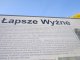 Dursztyn - Łapsze Wyżne - szlak czerwony. Łapsze Wyżne Autor: Krystyna Wiewióra