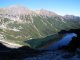 Morskie Oko szlaki: Mięguszowiecka Przełęcz pod Chłopkiem  - Czarny Staw nad Morskim Okiem  - szlak zielony. Widok na Morskie Oko z drogi nad Czarny Staw pod Rysami. Autor: Anna Skurska.